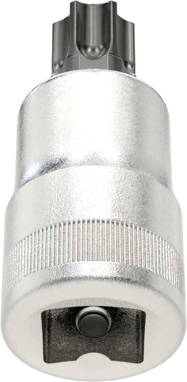Torx Uç Soketi, 3/4" Kare Tahrik, T80 Boyutu, 3-3/16" Uzunluk
