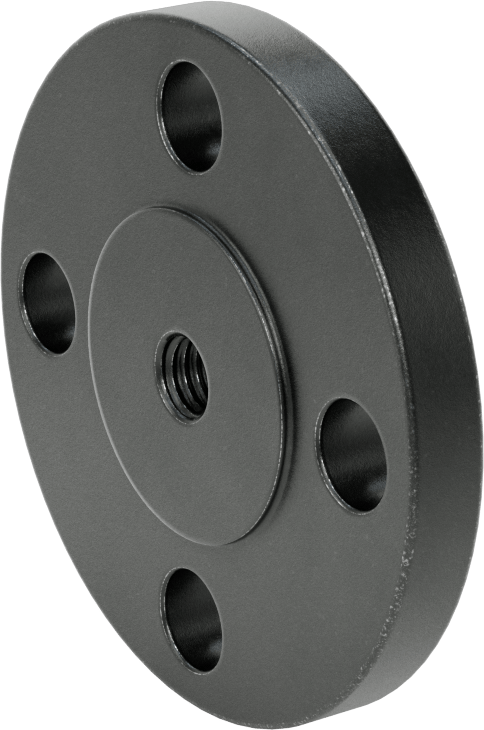 Düşük Basınçlı Çelik Dişli Boru Flanşı, 1/4 NPT x 1 Flanş Boru Boyutu