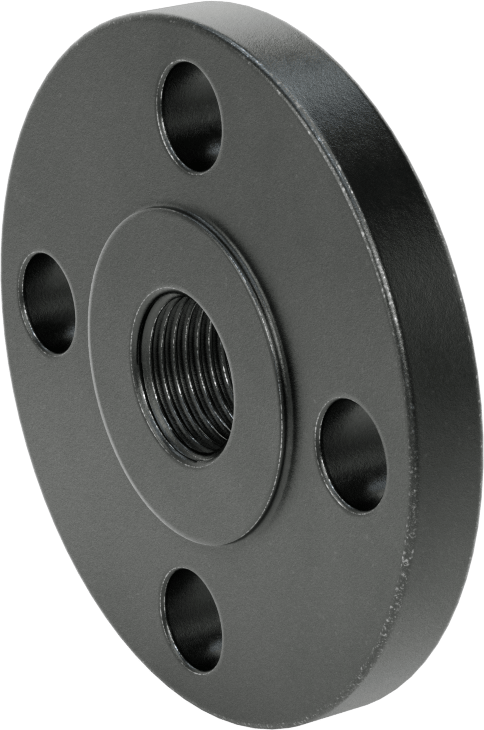 Düşük Basınçlı Çelik Dişli Boru Flanşı, 3/4 NPT x 1 Flanşlı Boru Boyutu