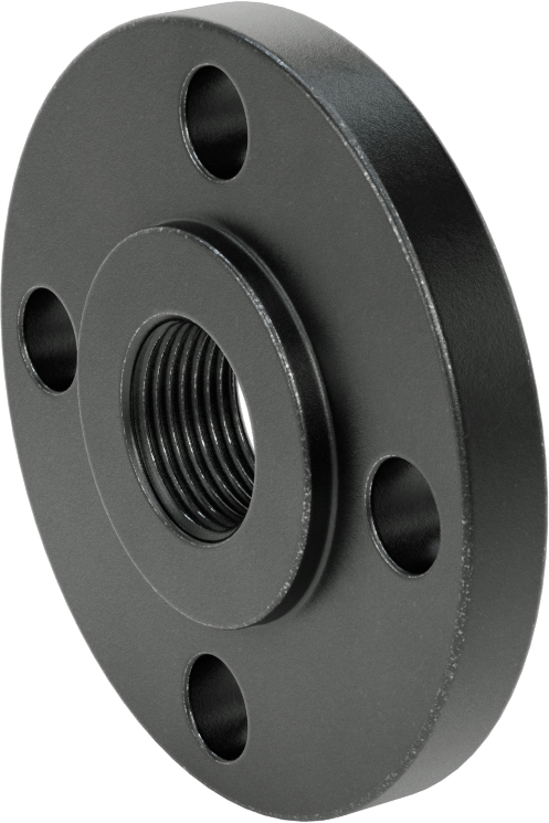 Düşük Basınçlı Çelik Dişli Boru Flanşı, 1 NPT x 1-1/4 Flanşlı Boru Boyutu