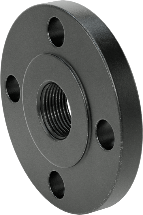 Düşük Basınçlı Çelik Dişli Boru Flanşı, 1 NPT x 1-1/4 Flanşlı Boru Boyutu