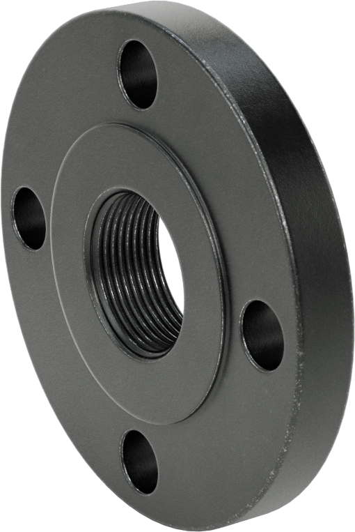Düşük Basınçlı Çelik Dişli Boru Flanşı, 1-1/4 NPT x 1-1/2 Flanşlı Boru Boyutu