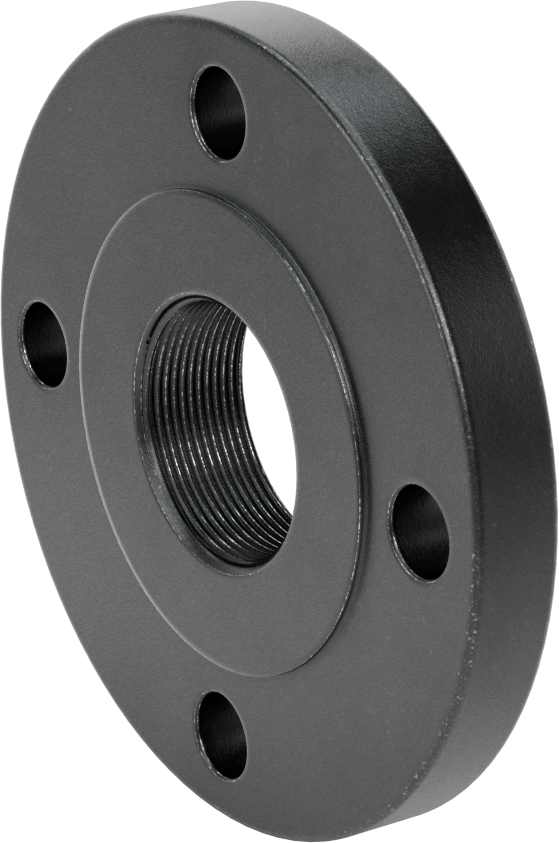 Düşük Basınçlı Çelik Dişli Boru Flanşı, 2 NPT x 2-1/2 Flanşlı Boru Boyutu