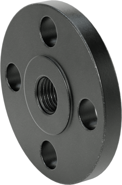 Düşük Basınçlı Çelik Dişli Boru Flanşı, 1/2 NPT x 3/4 Flanşlı Boru Boyutu