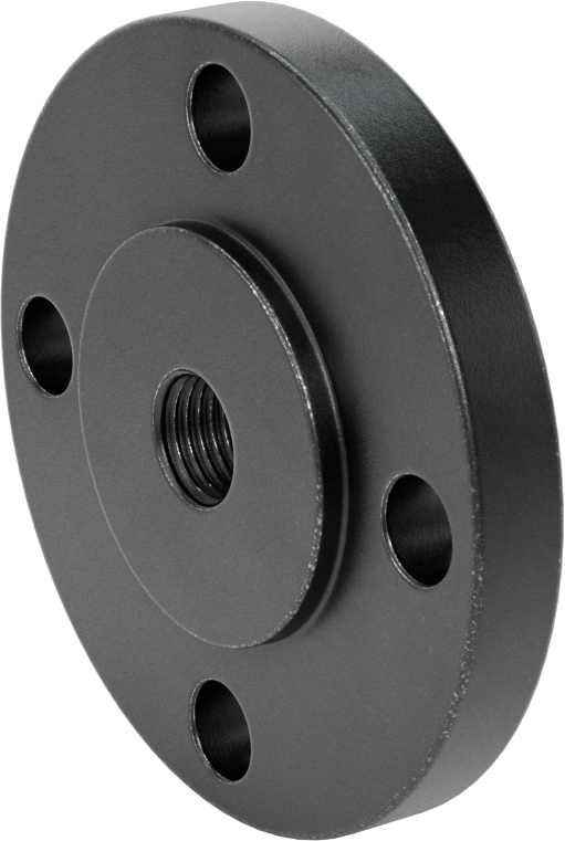 Düşük Basınçlı Çelik Dişli Boru Flanşı, 1/2 NPT x 1-1/2 Flanşlı Boru Boyutu