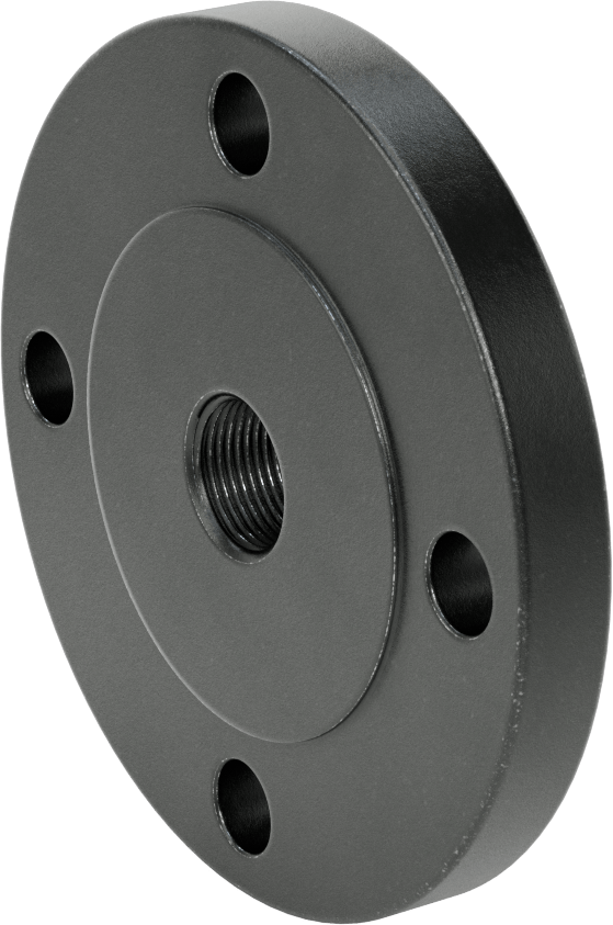 Düşük Basınçlı Çelik Dişli Boru Flanşı, 1 NPT x 2-1/2 Flanş Boru Boyutu