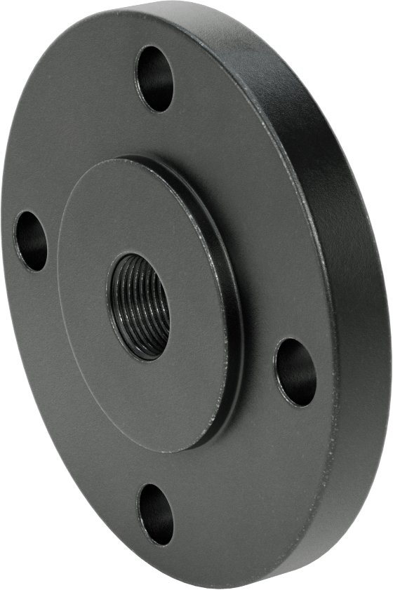 Düşük Basınçlı Çelik Dişli Boru Flanşı, 1 NPT x 2-1/2 Flanş Boru Boyutu