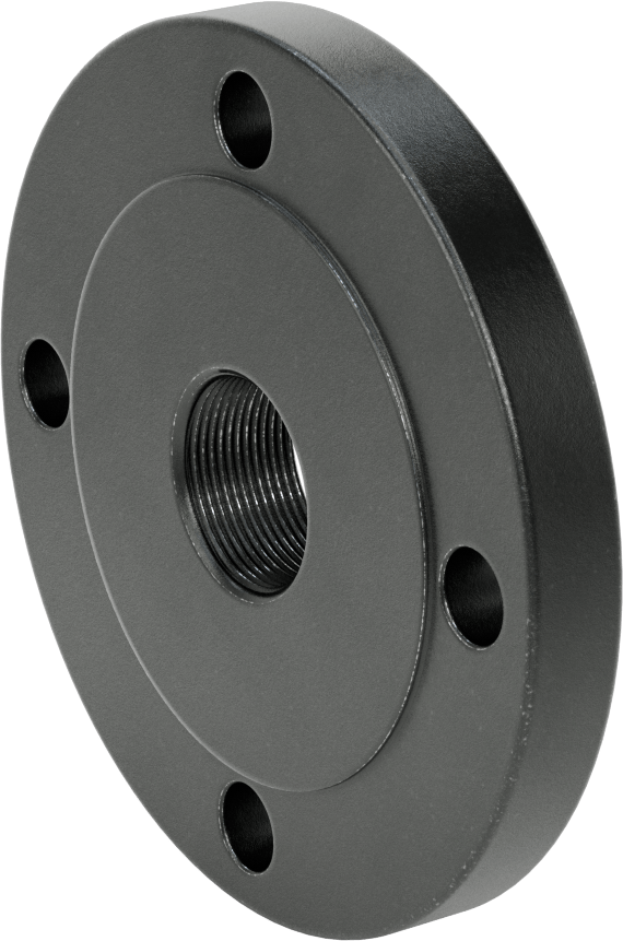 Düşük Basınçlı Çelik Dişli Boru Flanşı, 1-1/2 NPT x 3 Flanşlı Boru Boyutu
