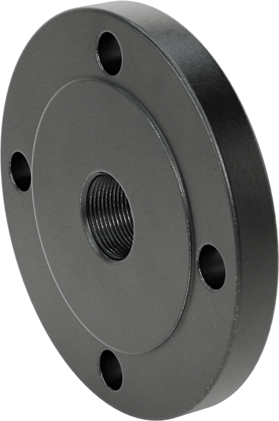 Düşük Basınçlı Çelik Dişli Boru Flanşı, 1-1/4 NPT x 3 Flanşlı Boru Boyutu