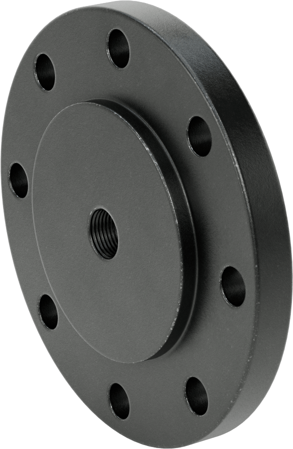 Düşük Basınçlı Çelik Dişli Boru Flanşı, 3/4 NPT x 4 Flanşlı Boru Boyutu