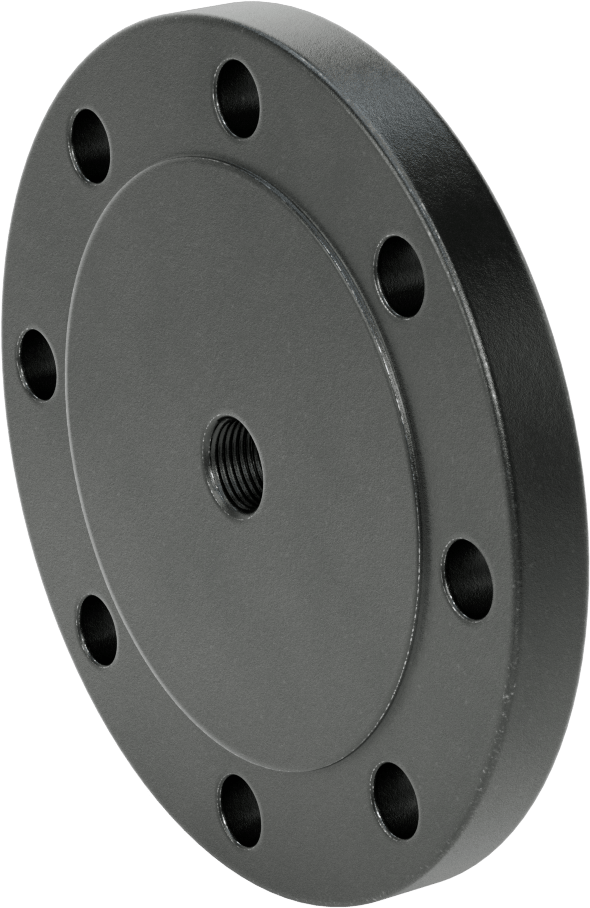 Düşük Basınçlı Çelik Dişli Boru Flanşı, 3/4 NPT x 4 Flanşlı Boru Boyutu