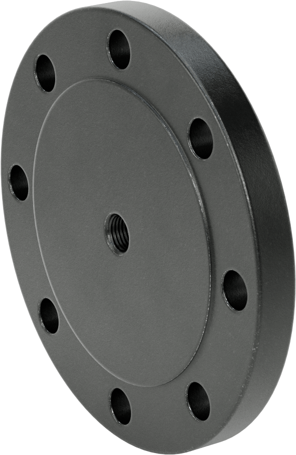 Düşük Basınçlı Çelik Dişli Boru Flanşı, 1/2 NPT x 4 Flanşlı Boru Boyutu