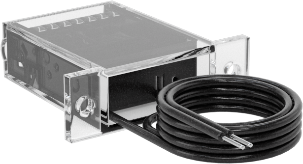 Elektrikle Çalışan Sayaç, Yüzeye Montaj, 0,6 inç x 1,8 inç x 1,7 inç Toplam, 24V DC