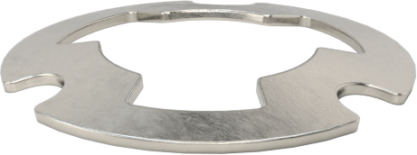 Çentikli Disk Yay, 1/4" Mil Çapı için, 0,0140 inç Kalınlık