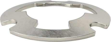 Çentikli Disk Yay, 1/4" Mil Çapı için, 0,0180 inç Kalınlık