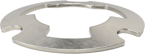 Çentikli Disk Yay, 5/16" Mil Çapı için, 0,0180 inç Kalınlık