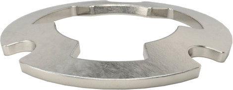 Çentikli Disk Yay, 5/16" Mil Çapı için, 0,0300" Kalın