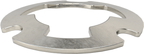 Çentikli Disk Yay, 1/2" Mil Çapı için, 0,0330" Kalınlık