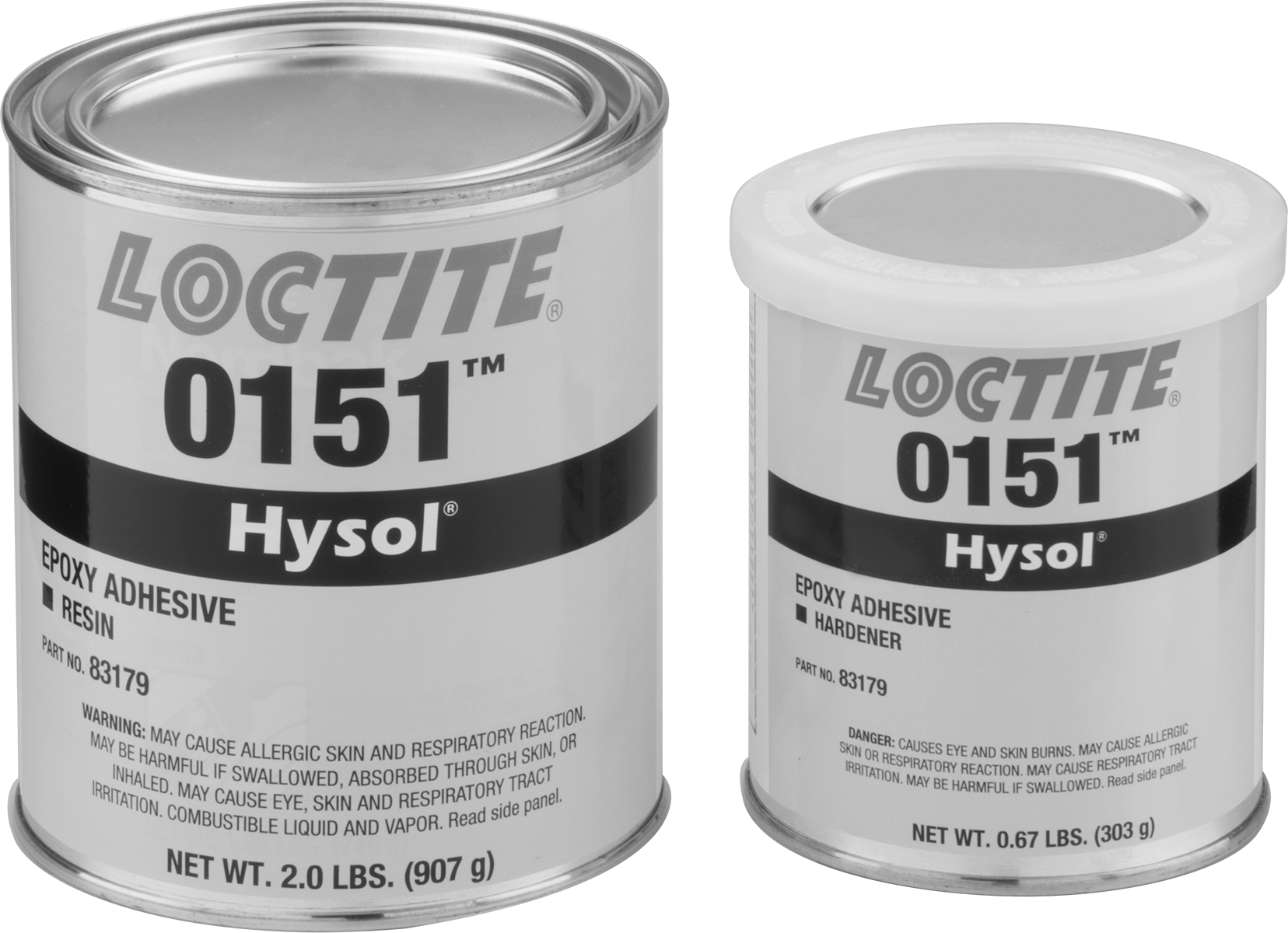 Yapısal Yapıştırıcı, Optik Olarak Şeffaf Epoksi, Loctite® 0151, 41.6 FL. oz