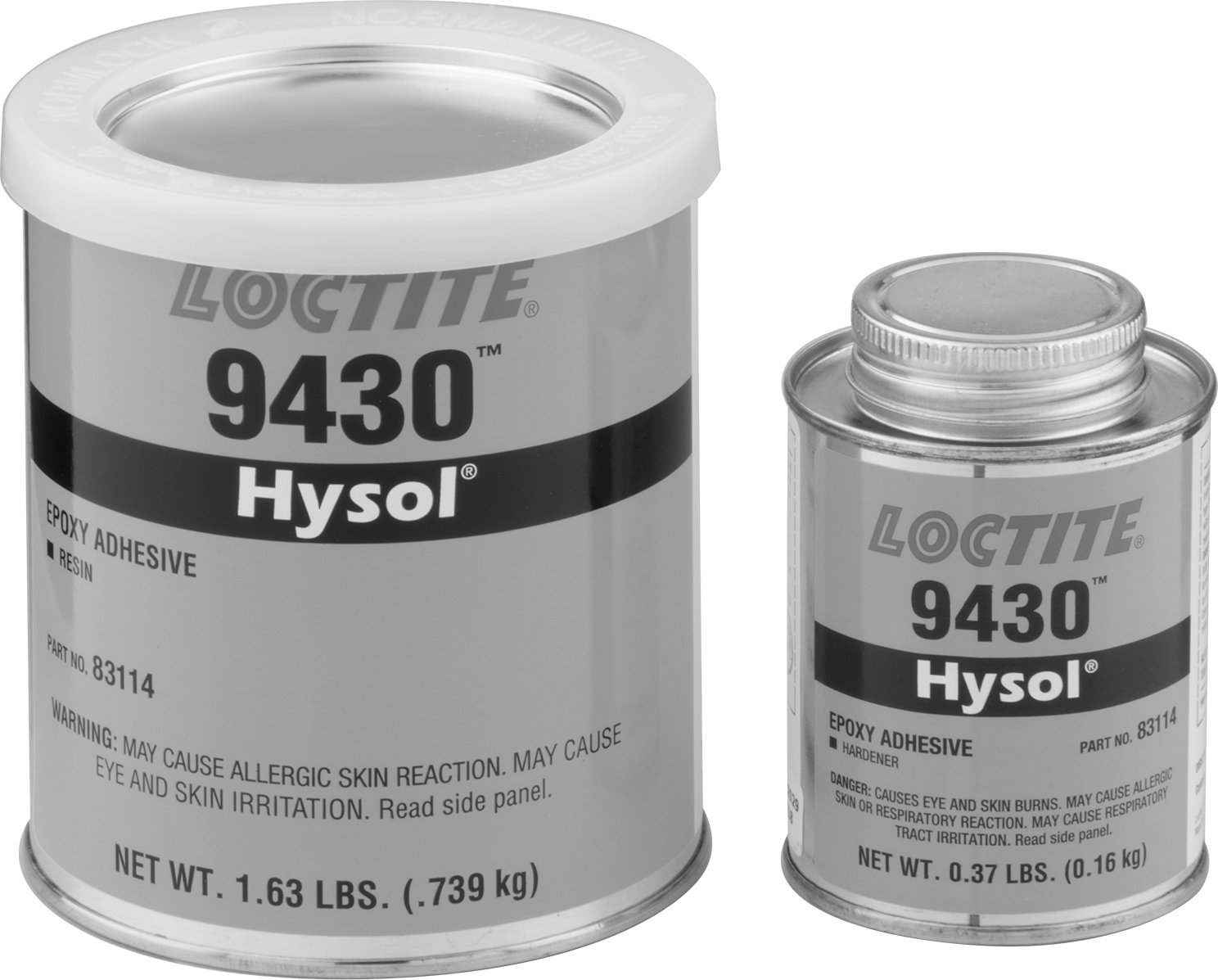 Yapısal Yapıştırıcı, Epoksi, Loctite® 9430, 32 FL. oz. Teneke Kutu