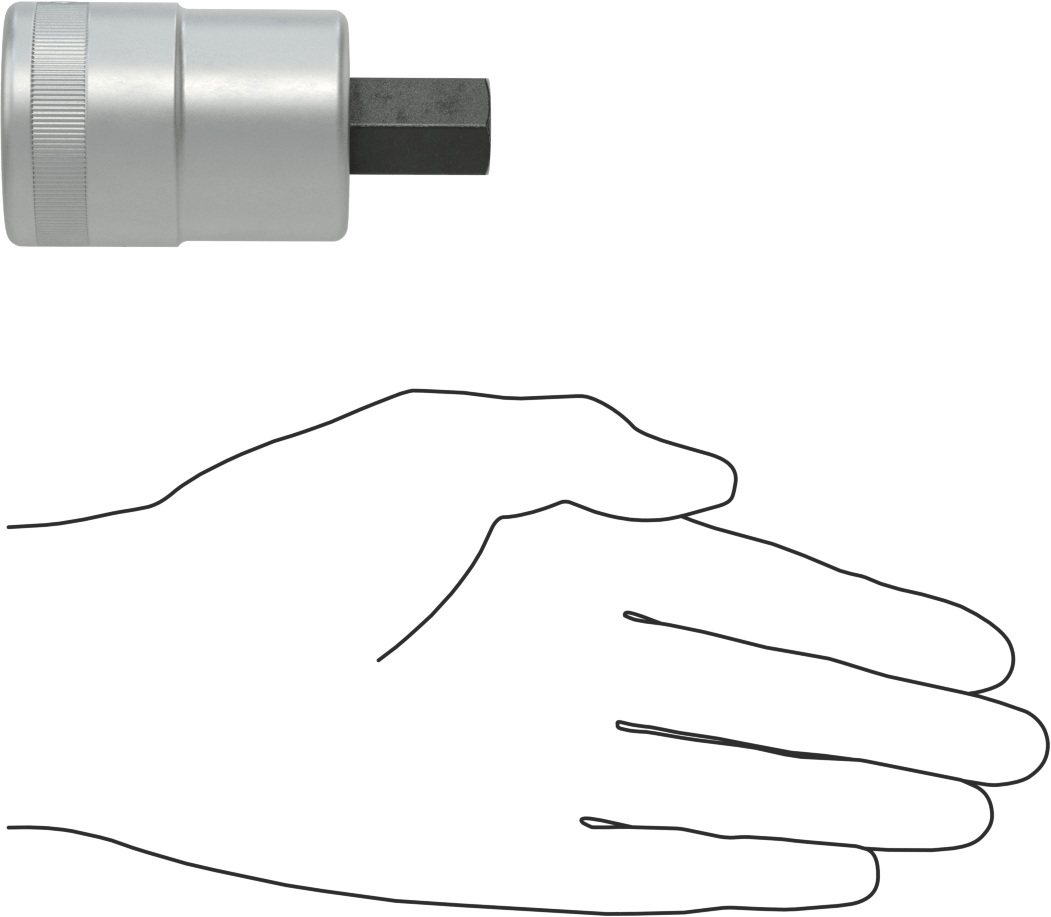 1" Kare Tahrik, 17 mm Tahrik Boyutu