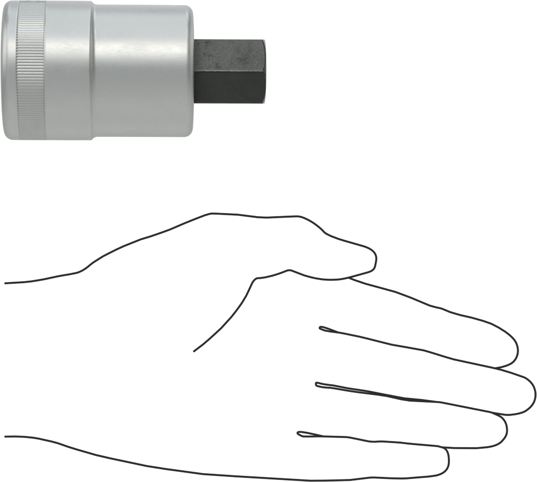 1" Kare Tahrik, 22 mm Tahrik Boyutu