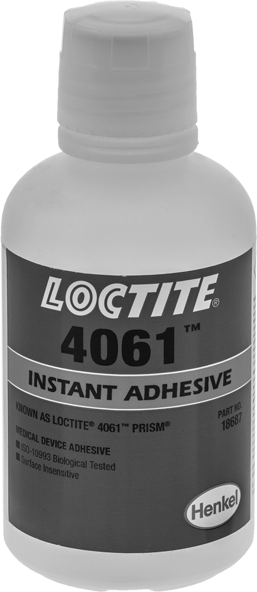 Anında Yapışan Yapıştırıcı, Kirli Yüzeyler için, Loctite® 4061, 16 FL.oz Şişe