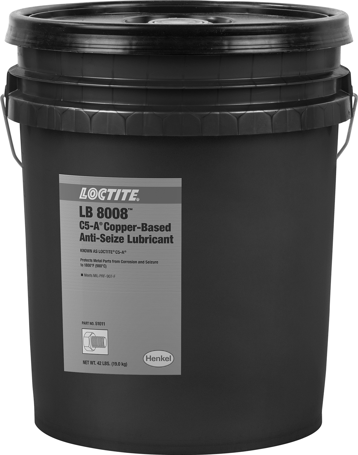 Loctite® Yağlayıcı, lb8008, İletken, 42 lbs. Kova, 42 lbs. Kova