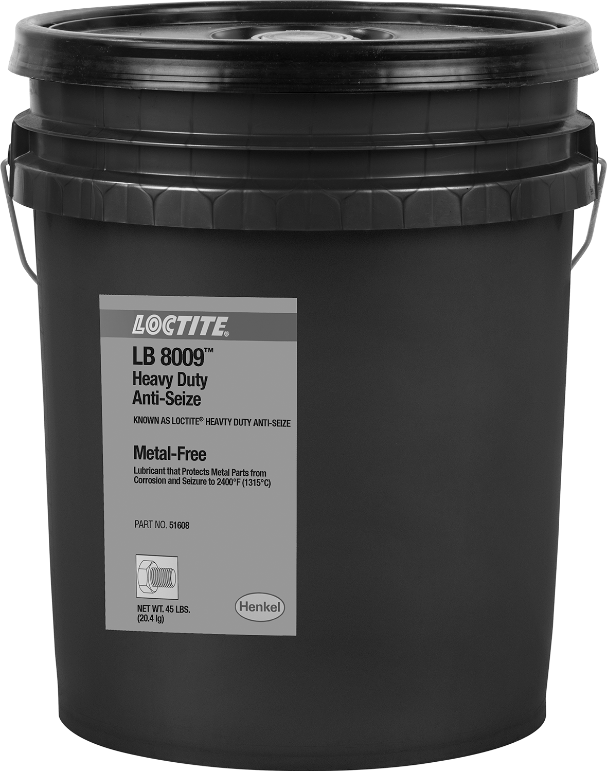 Loctite® Yağlayıcı, lb8009, Metal İçermez, 45 lb Kova