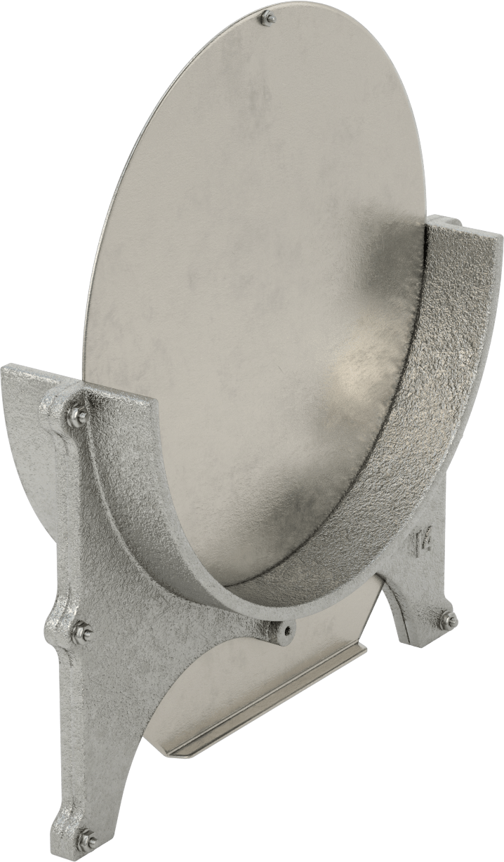 304 Paslanmaz Çelik Sürgülü Alüminyum Patlama Kapısı, Kolay Kurulum, Kanal Boyutu 14, 23-3/8“ x 4-1/8” Toplam