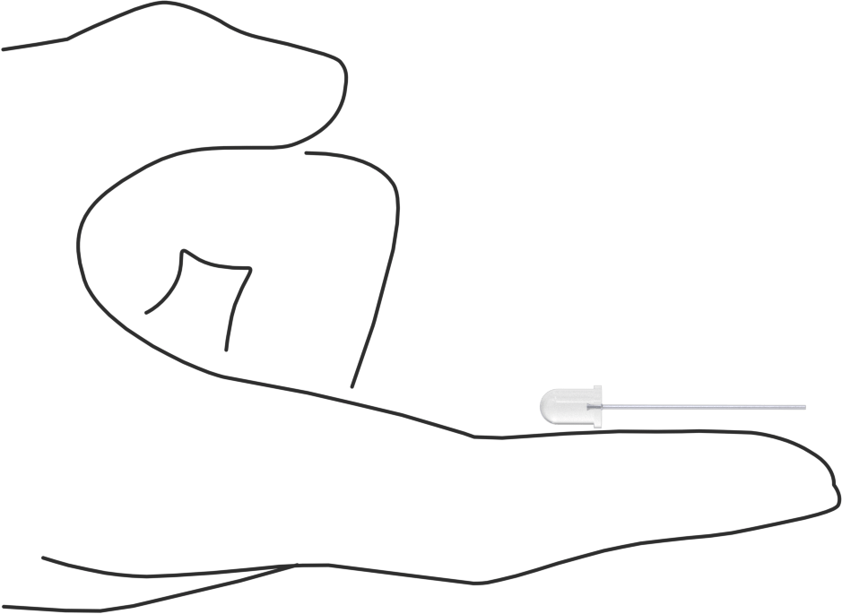 Tel Terminali Tabanı Minyatür Ampuller, Ultraviyole LED