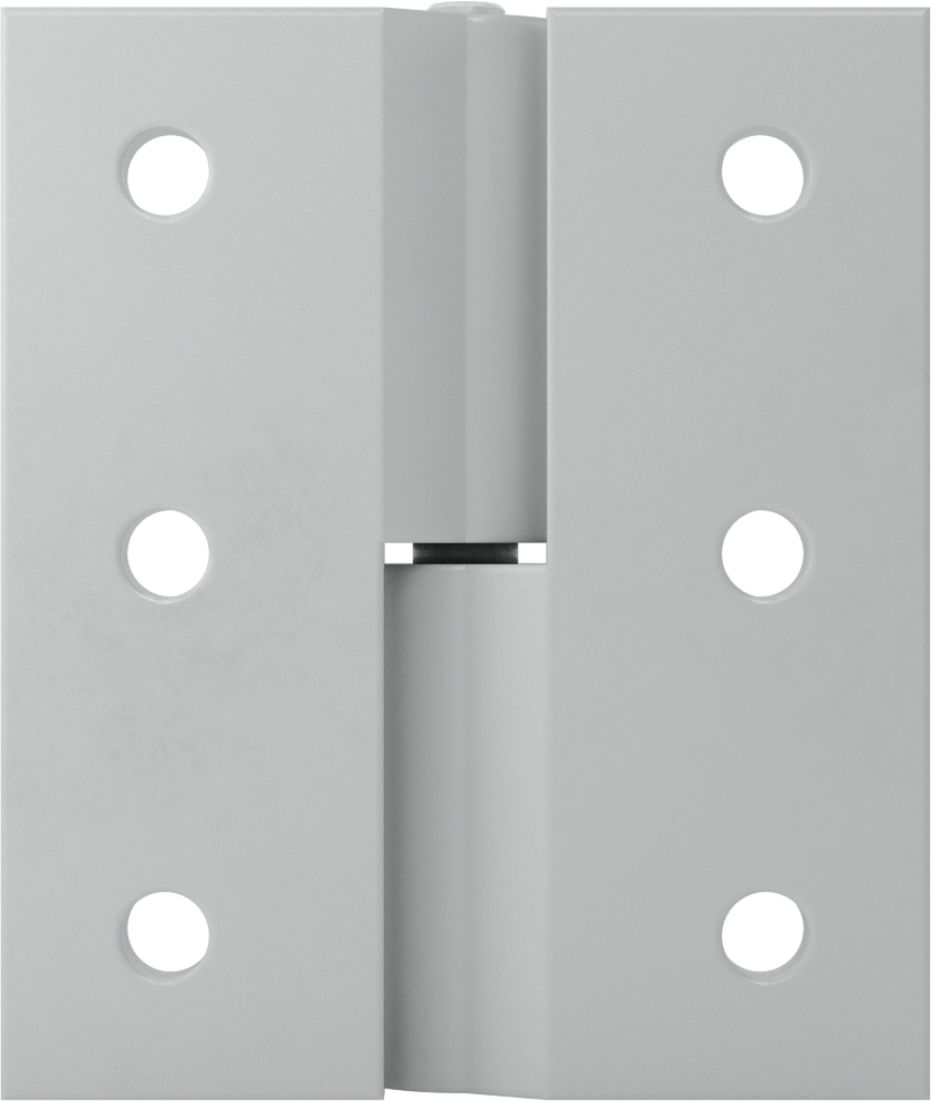 Ayarlanabilir Ağır Hizmet Menteşesi, Delikli, 5“ x 2-1/8” Kapı Kanadı, Sağ Taraf Kapı Montajı