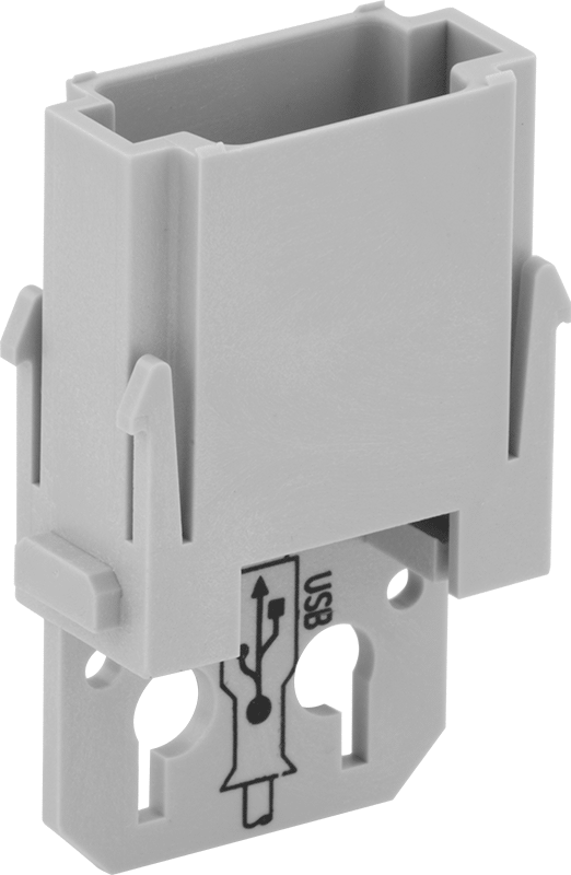 Mandallı Sinyal/Güç/Kontrol Konektörü, USB Takma Adaptörü Tutucusu