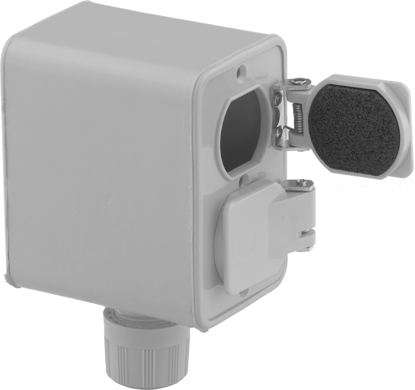 Outlet Box with Flip Covers