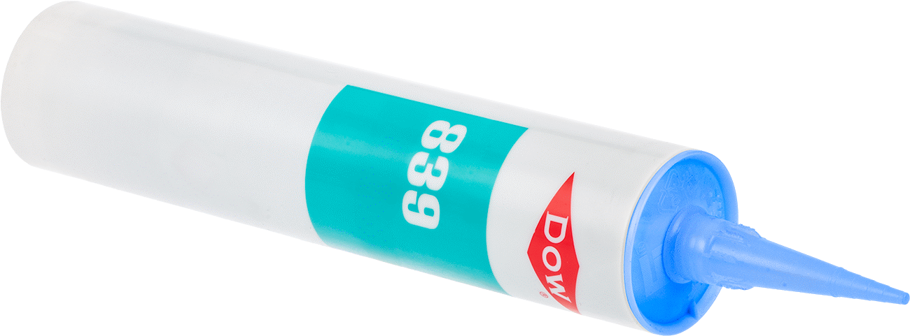 Kullanıma Hazır Silikon Kauçuk Dolgu Bileşiği, Dow Corning 839, 10,3 FL. oz. Kartuş
