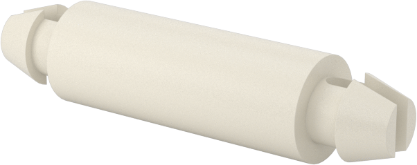 Naylon 6/6 Çift Kilitli Geçmeli Ayırıcılar, 1/2" Uzunluk