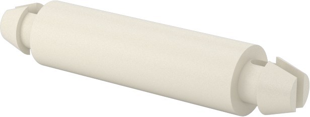 Naylon 6/6 Çift Kilitli Geçmeli Ayırıcılar, 5/8" Uzunluk