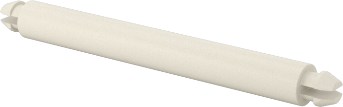 Naylon 6/6 Çift Kilitli Geçmeli Ayırıcılar, UL 94 V-0, 1-1/2" Uzunluk, 1/8" Delik Çapı için