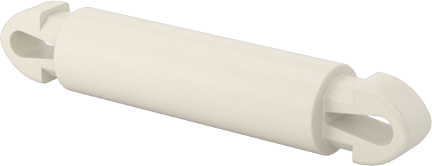 Naylon 6/6 Çift Kilitli Geçmeli Ayırıcılar, UL 94 V-0, 16 mm Uzunluk, 3,5 mm Delik Çapı için