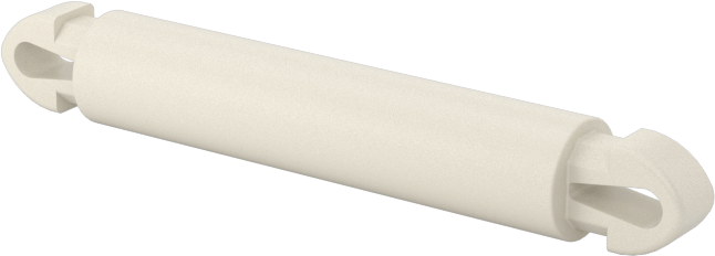 Naylon 6/6 Çift Kilitli Geçmeli Ayırıcılar, UL 94 V-0, 22 mm Uzunluk, 3,5 mm Delik Çapı için