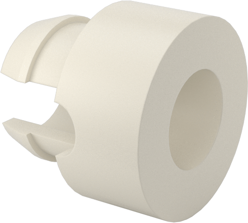 İstiflenebilir Geçmeli Ayırıcılar, 1/8" Uzunluk, 4 Numaralı Vida Boyutu için