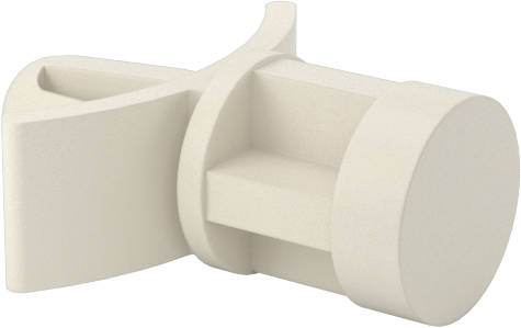 Tırnaklı Ayaklık Üzerinde Dinlenme, 3/8" Uzunluk