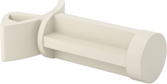 Tırnaklı Ayaklık Üzerinde Dinlenme, 3/4" Uzunluk