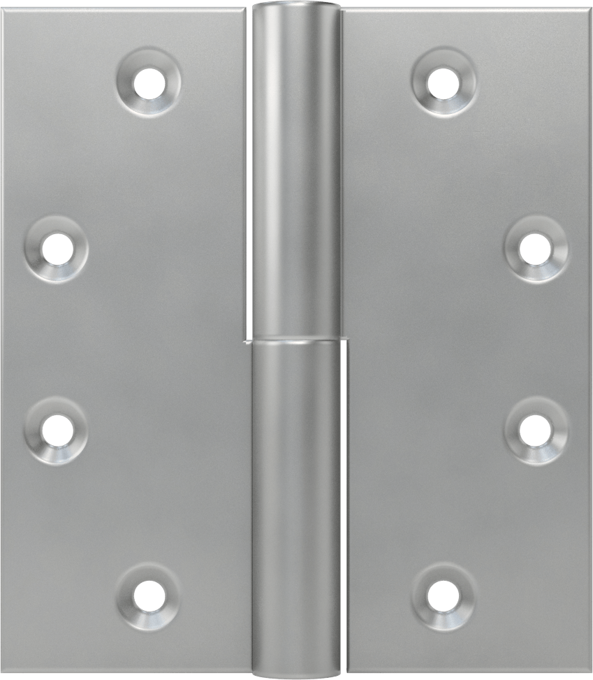 Kaldırmalı Giriş Kapısı Menteşesi, 304 Paslanmaz Çelik, 4-1/2“ x 2” Kapı Kanadı, Sol Yan Kapı Montajı