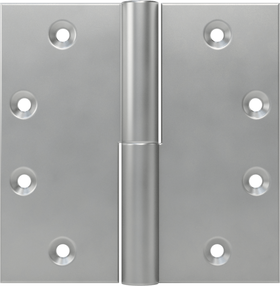 Kaldırmalı Giriş Kapısı Menteşesi, 304 Paslanmaz Çelik, 4-1/2“ x 2-1/4” Kapı Kanadı, Sağ Taraf Kapı Montajı