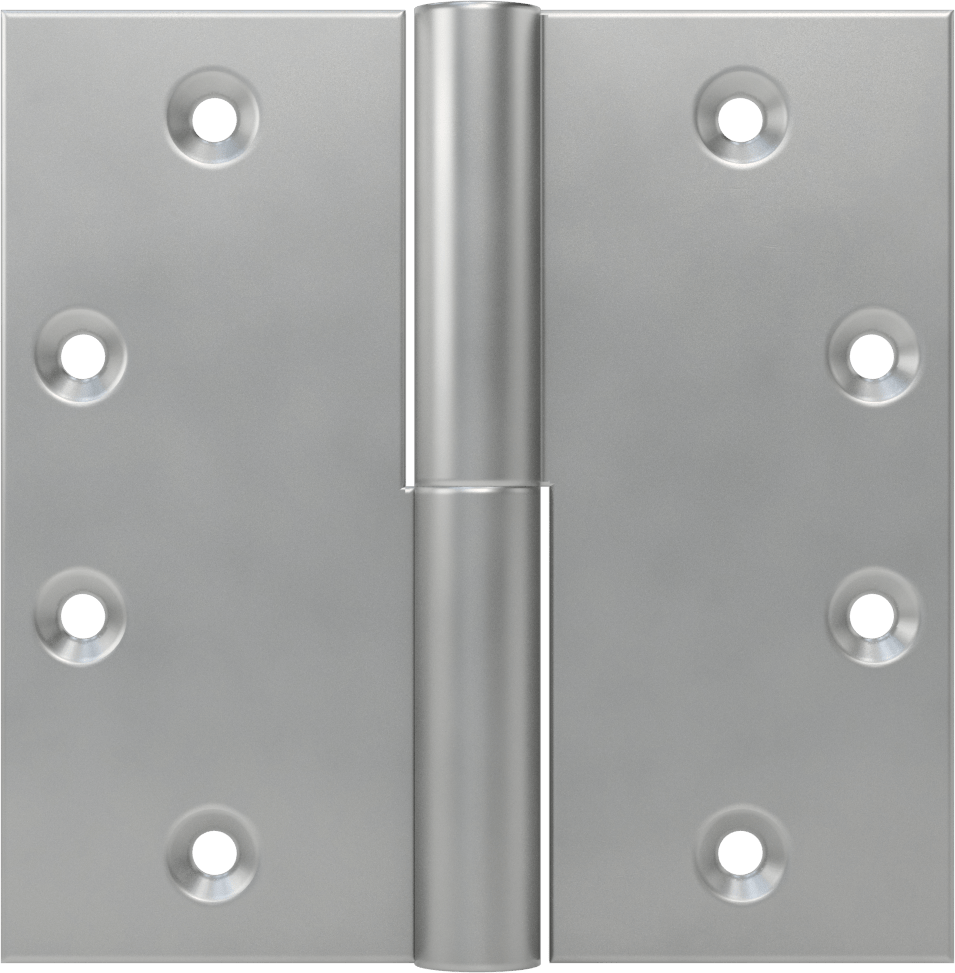 Kaldırmalı Giriş Kapısı Menteşesi, 304 Paslanmaz Çelik, 4-1/2“ x 2-1/4” Kapı Kanadı, Sol Yan Kapı Montajı
