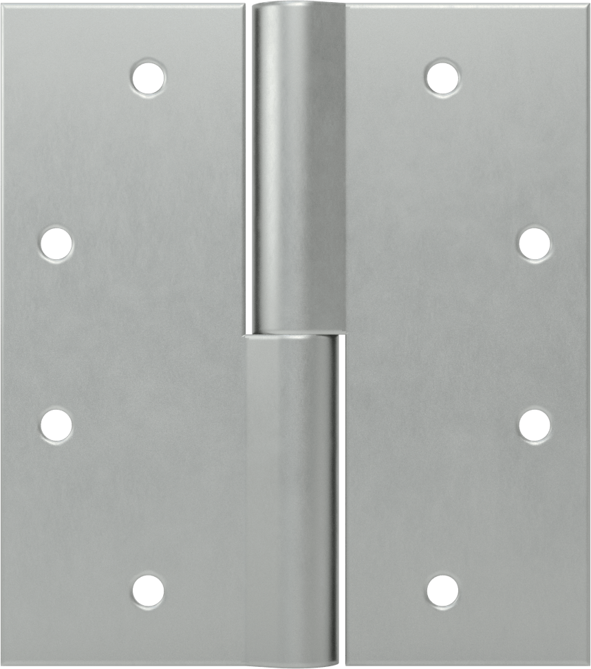 Kaldırmalı Giriş Kapısı Menteşesi, Krom Kaplı Çelik, 4,5“ x 2” Kapı Kanadı, Sağ Taraf Montajı