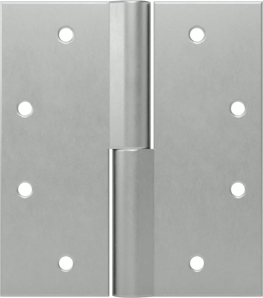 Kaldırmalı Giriş Kapısı Menteşesi, Krom Kaplı Çelik, 4,5“ x 2” Kapı Kanadı, Sol Yan Kapı Montajı