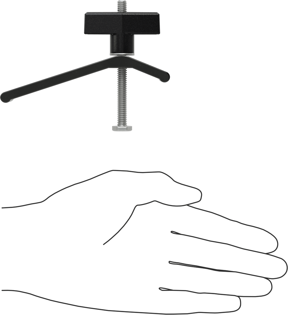 Hold-Down Clamp for T-Track