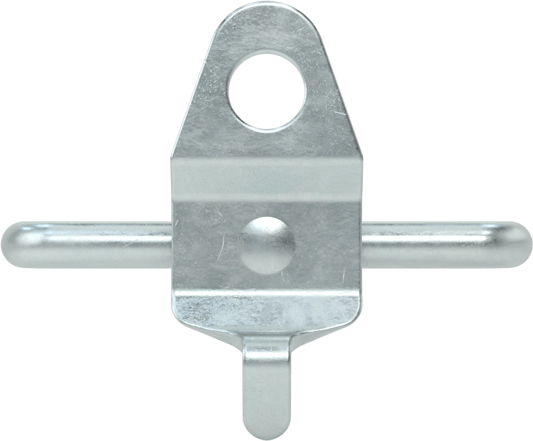 Sabit Pegboard Tutucu, Hafif Hizmet, 1" Çıkıntı